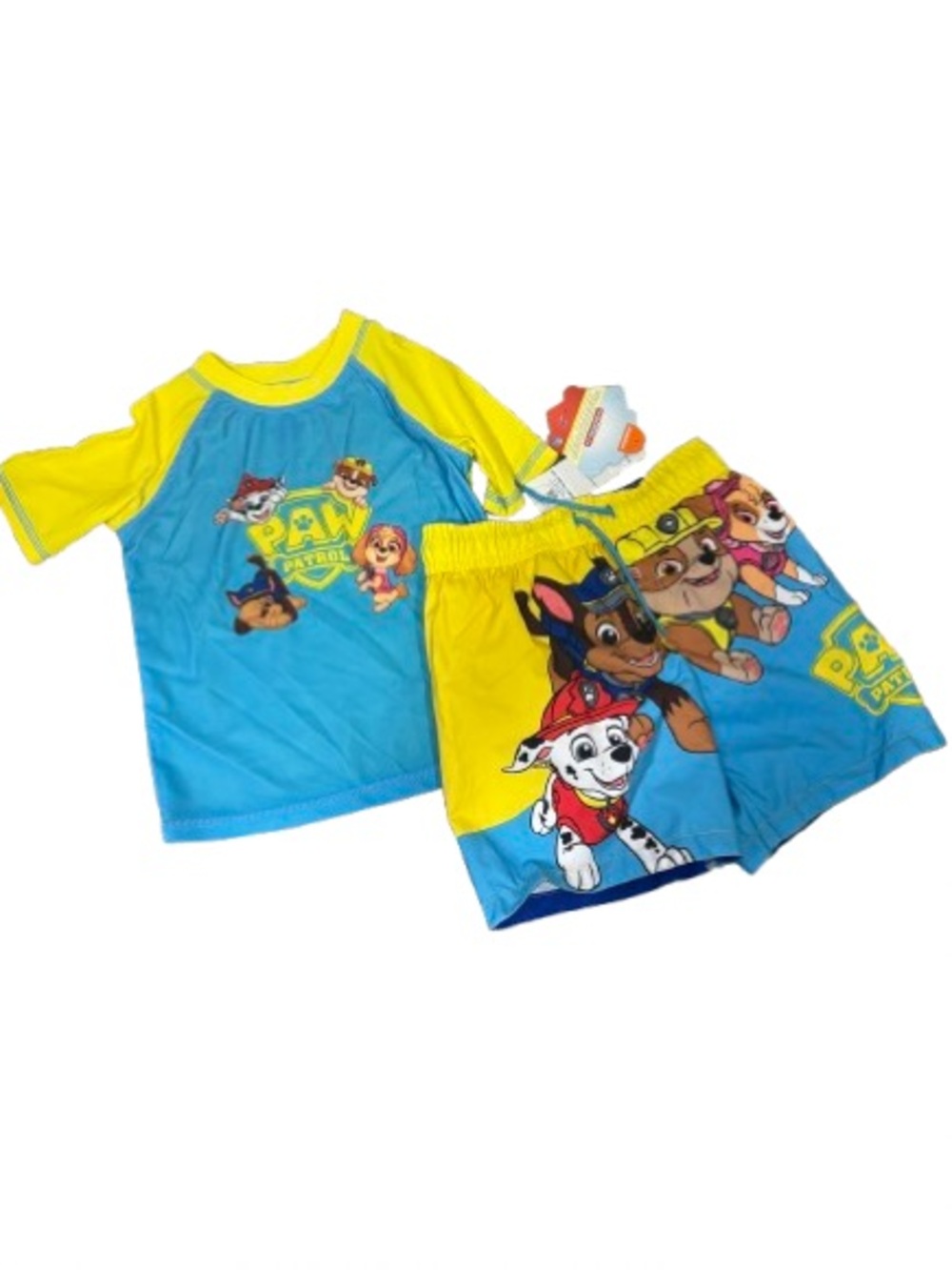 Nickelodeon Paw Patrol Boys Swim Trunk Bathing Suit Set Size 3T